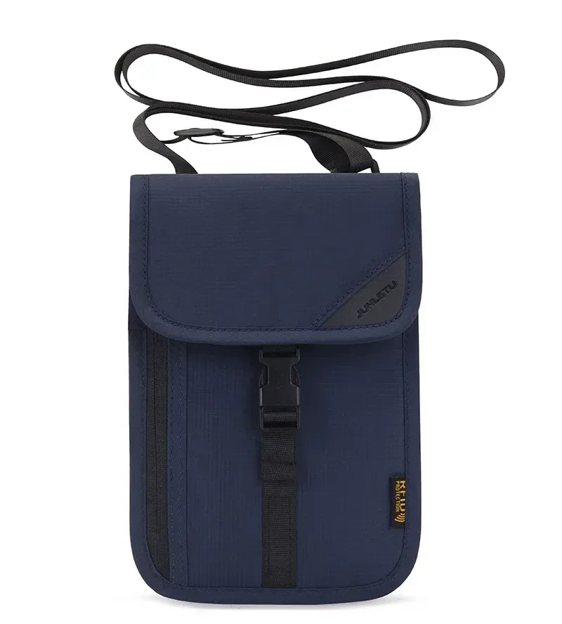 pochette de voyage, portefeuille de cou, porte-passeport familial, étui de rangement avec blocage rfid, portefeuille de voyage, accessoires de voyage