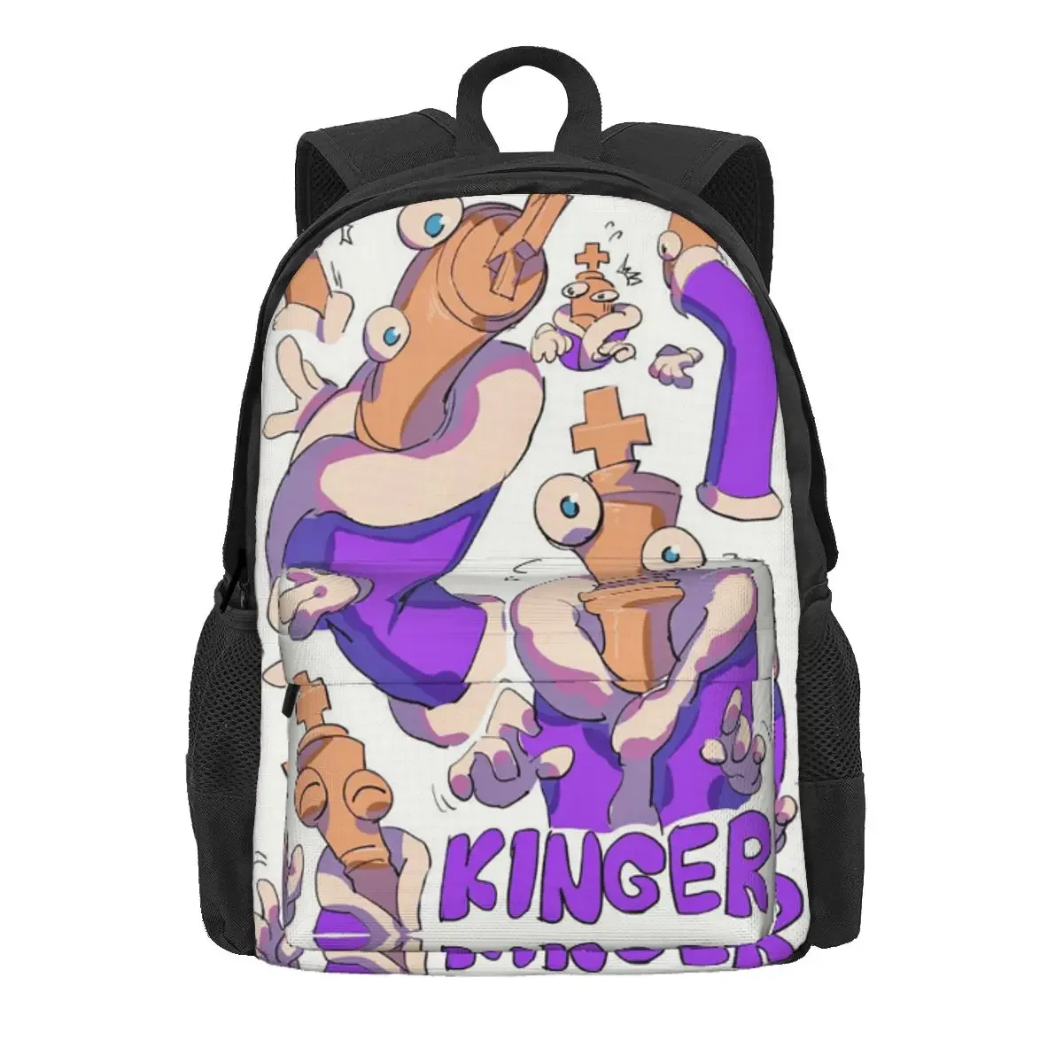 kinger the amazing digital circus sac à dos pour étudiants, garçons et filles, sac d'école pour enfants, sacs à bandoulière pour ordinateur portable pour hommes et femmes