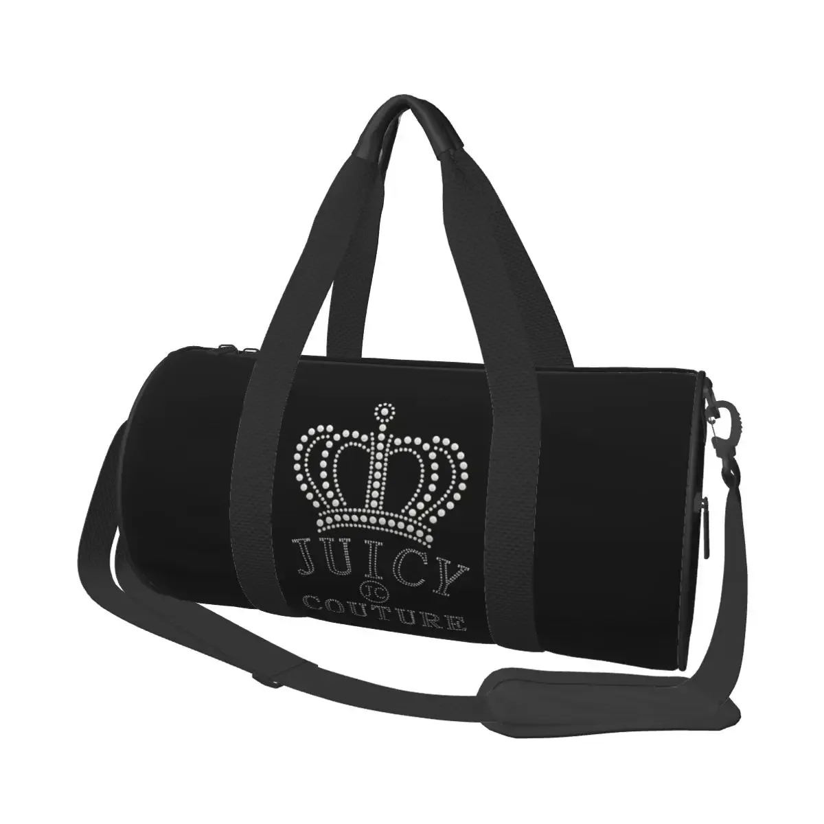 sac de voyage rond de grande capacité j-juicy-c-couture, sac de voyage à main, sac de rangement léger