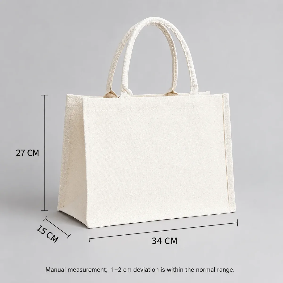 sac fourre-tout de mariage personnalisé avec logo et nom, grand sac de courses en toile