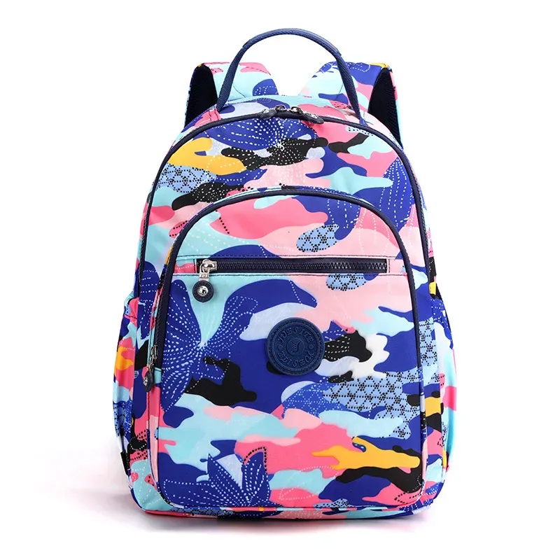 nouvelle mode adolescente filles sac à dos impression florale loisirs sac à dos étudiant bagages femmes loisirs voyage sac à dos