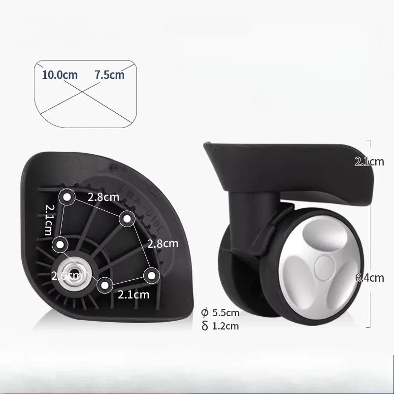 accessoires de bagages adaptés à la réparation des roues american tourister, remplacement de roues samsonite, roulettes de valise de voyage
