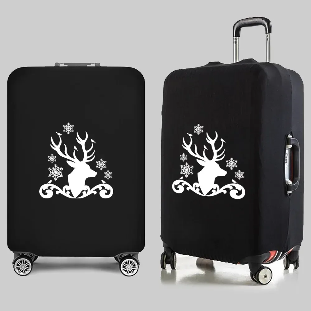 housse de valise essentielle de voyage à la mode, impression drôle pour accessoires de voyage de 18 à 32 pouces, sac de protection pour bagages à roulettes