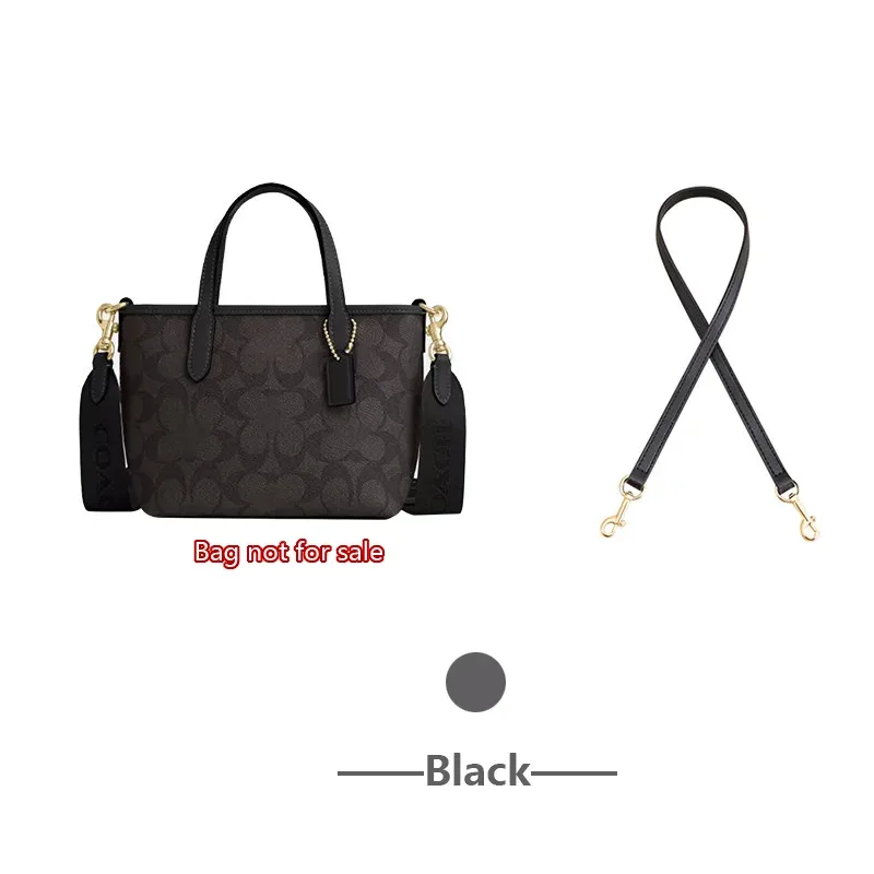 bandoulière pour sac coach city15 mini tote, sangle de sac avec chaîne décorative, accessoires de remplacement pour sac bandoulière