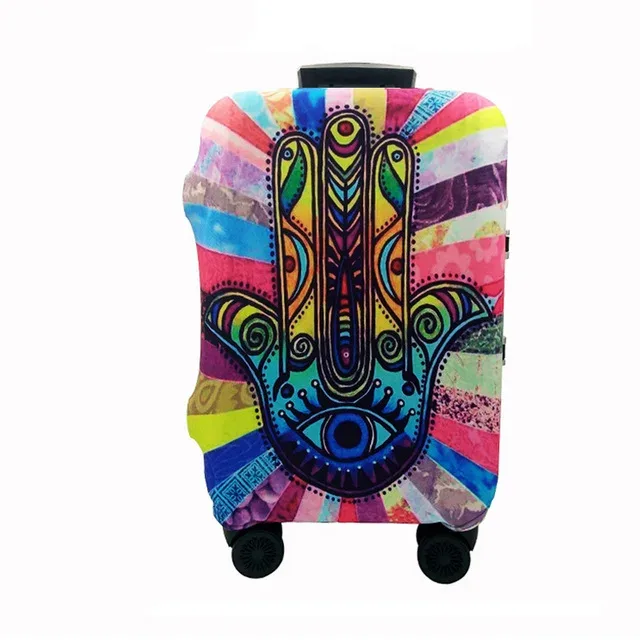 juste de protection élastique pour valise de voyage, housse anti-poussière pour bagages, accessoires de voyage de l'unicef, 18 en effet-32