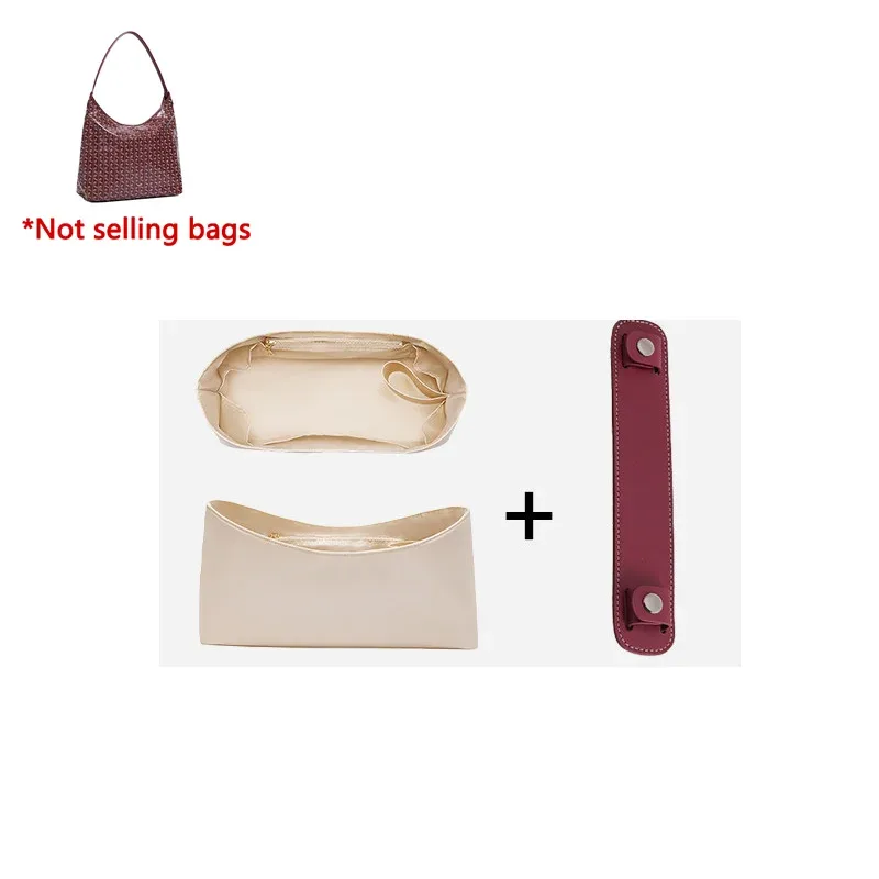 organisateur de sac pour hobo, durable, tendance, imperméable, support de rangement, accessoires de modification intérieure pour sacs