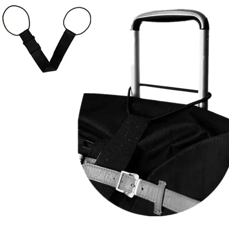sangle élastique réglable pour bagages, ceinture de fixation pour valise de voyage, accessoire de transport portable