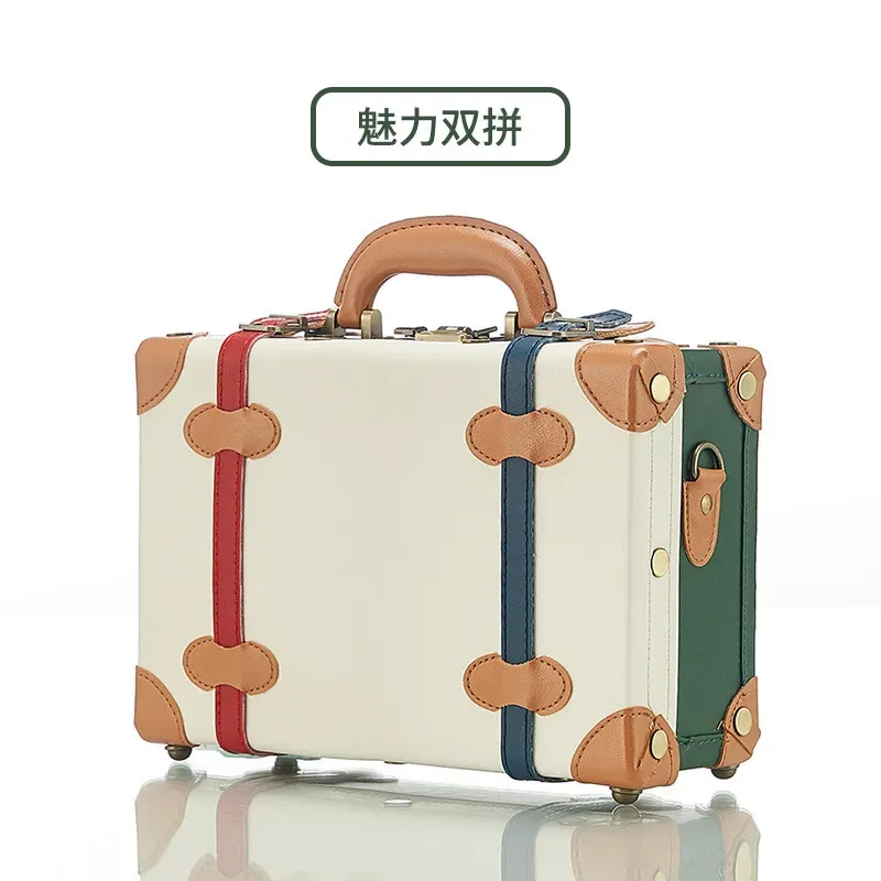 valise de voyage vintage 2026 rigide à roulettes style rétro pour bagage à main