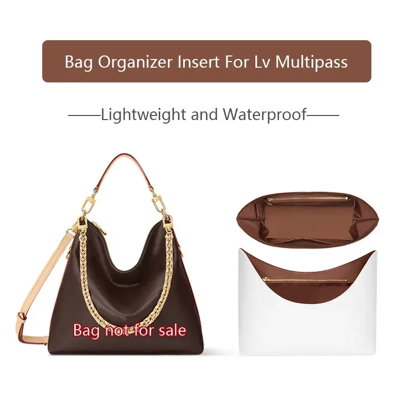 insert organisateur de sac pour lv multipass, sac étanche, rangement léger, support de sac, accessoires de remplacement