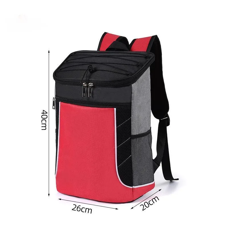 2025 nouveau sac à dos grande capacité isolation thermique sac de glace en plein air pique-nique épaule sac à dos grandes boissons de bière sacs isothermes