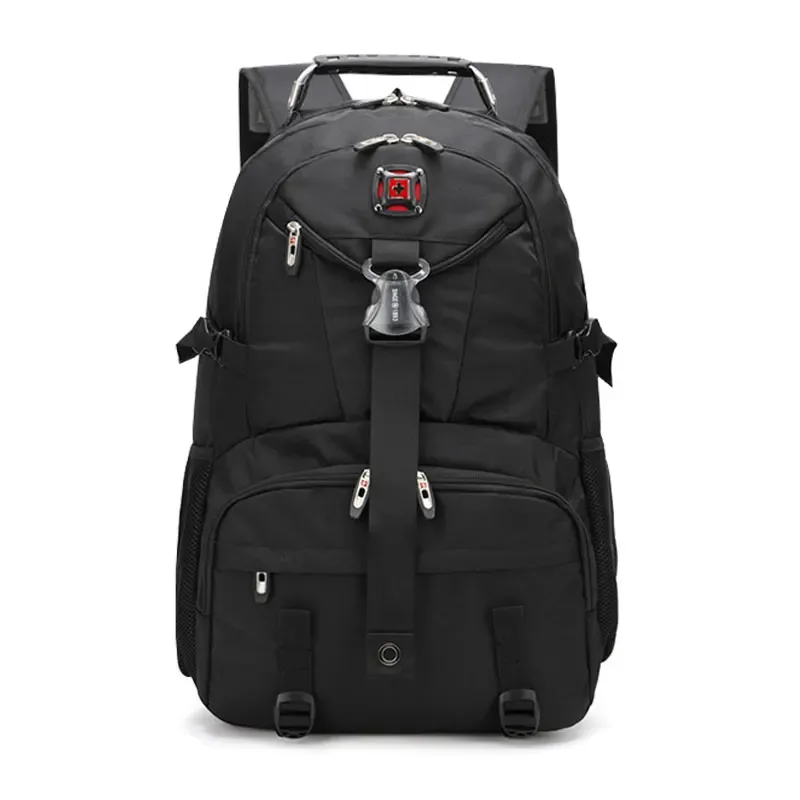swiss military nouveau sac multifonctionnel de grande capacité pour homme, sac à dos de voyage à la mode avec chargeur usb, sac à dos étanche pour hommes mochila