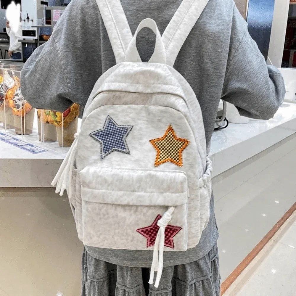 sac à dos en velours côtelé tendance, léger, grande capacité, sac à dos scolaire, tissu doux et coloré, sac de voyage scolaire