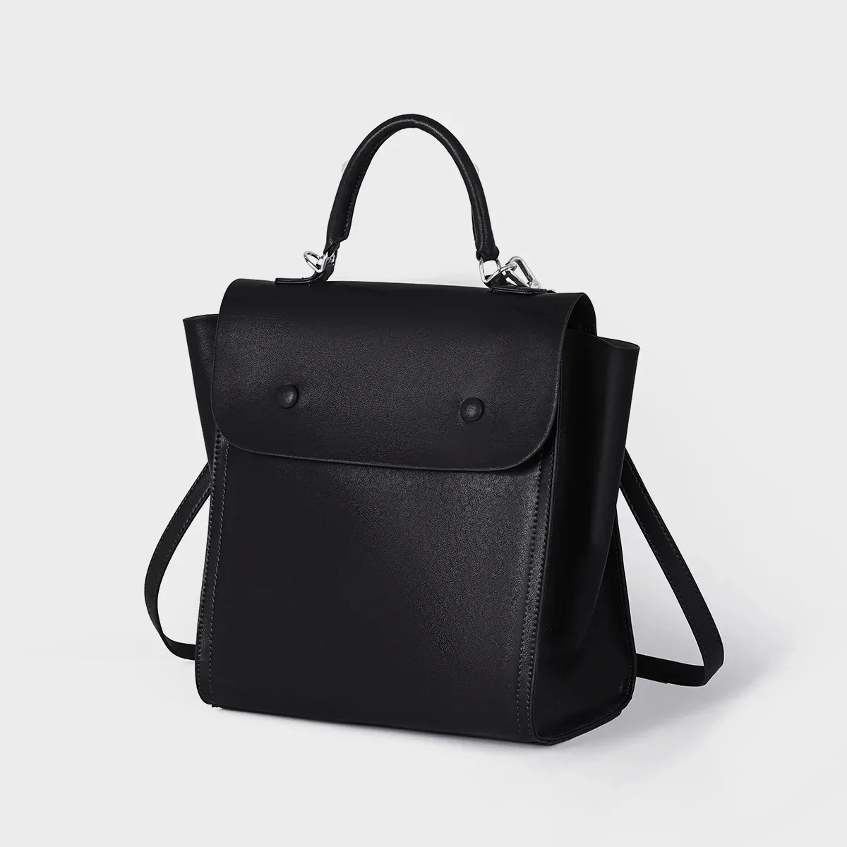 petit sac à dos coréen en cuir véritable pour femmes, sac à dos léger pour les trajets quotidiens à l'université, sac de voyage décontracté haut de gamme