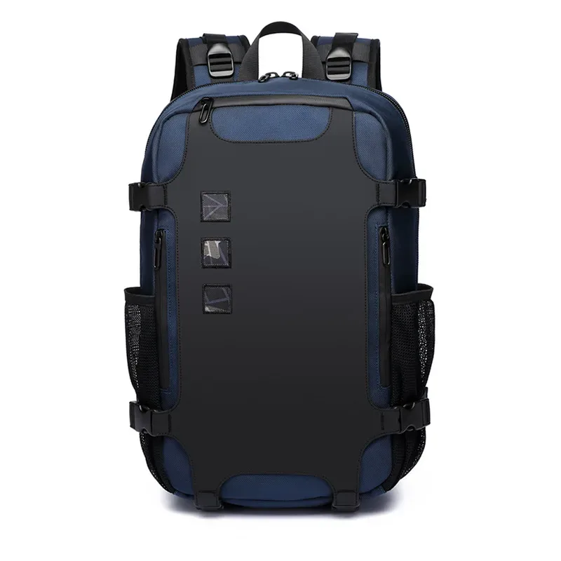 ozuko hommes sac à dos grande capacité 16 pouces sacs à dos d'ordinateur portable usb charge adolescent cartable mâle sac de voyage étanche mochilas