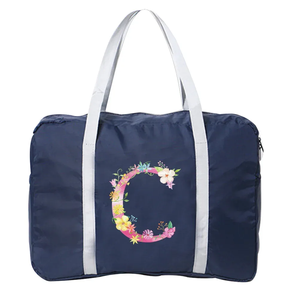 sacs de voyage portables pliants, sac de rangement de voyage de grande capacité, sac de compagnie aérienne multifonctionnel, sacs à main de voyage mobiles