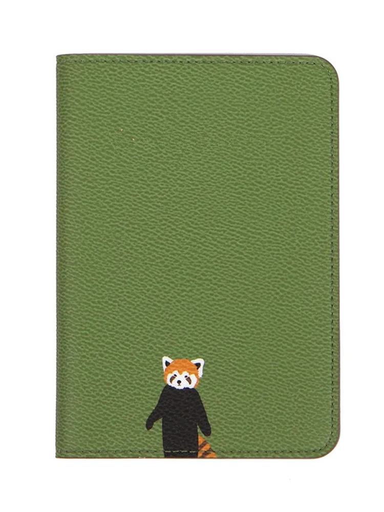 couverture de passeport de dessin animé, accessoires de voyage, mignon raton laveur renard flamant, porte-passeport, portefeuille, porte-carte de billet aérien, nouvelle collection