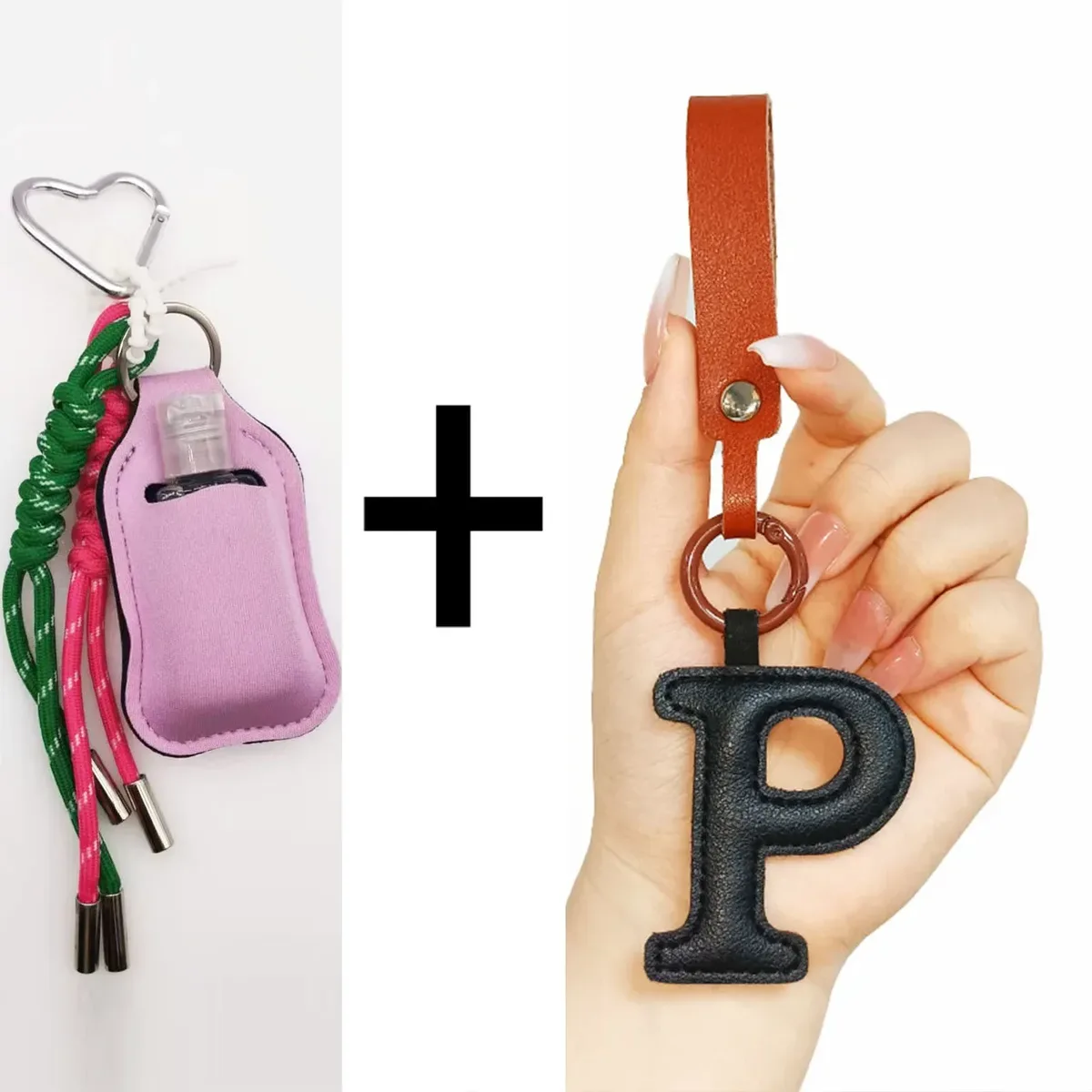 pendentif lettre de l'alphabet pour sac à main, breloques de sac ita, sac à main pour femme, décoration de sac à dos pour homme, porte-clés