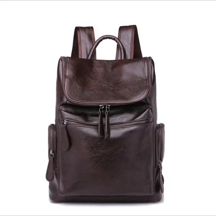 traveasy – sac à dos en cuir pour ordinateur portable, fourre-tout de voyage à la mode pour femmes, grande capacité, pour étudiants, sport, garçons