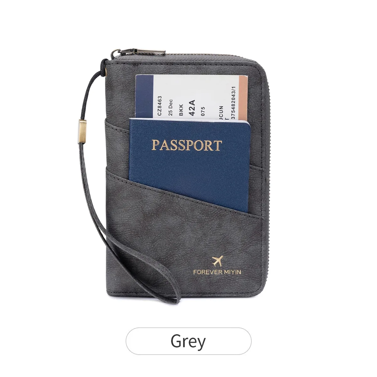 portefeuille de voyage, porte-cartes de crédit, organiseur de passeport, porte-espèces, sac à documents, sac à main multifonction, pochette de voyage, sac de rangement