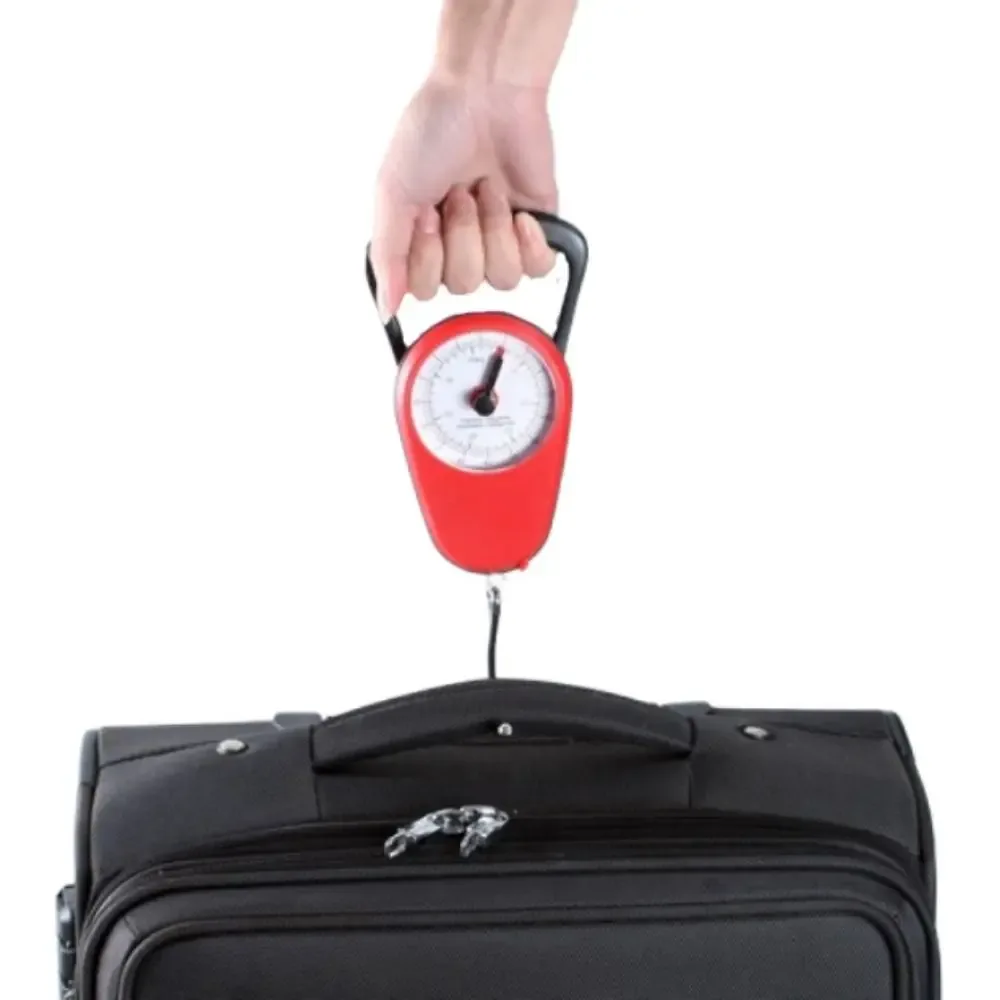 balance à bagages électronique portable avec ruban à mesurer, balance suspendue pour bagages de haute précision, compacte, couleur aléatoire