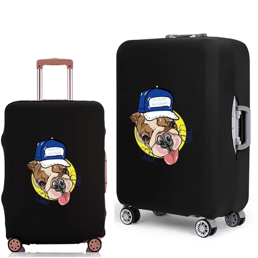 juste de protection élastique pour bagages de voyage, étui épais, housse anti-poussière, nouveau motif de chien, appliquer 18-28, 2022