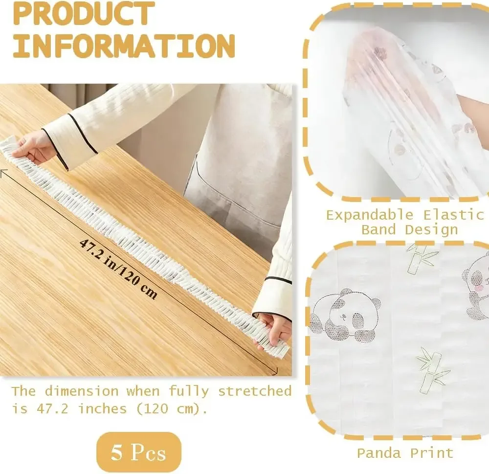 housse de protection universelle jetable non tissée pour bagages, imperméable et anti-poussière, idéale pour toutes les tailles de valises de voyage