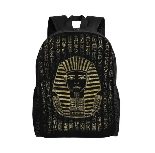 grand sac à dos égyptien kd'appareils cat pour hommes et femmes, sacs d'école, sacs de voyage universitaires, convient pour ordinateur portable 15 ", polyester, randonnée en plein air
