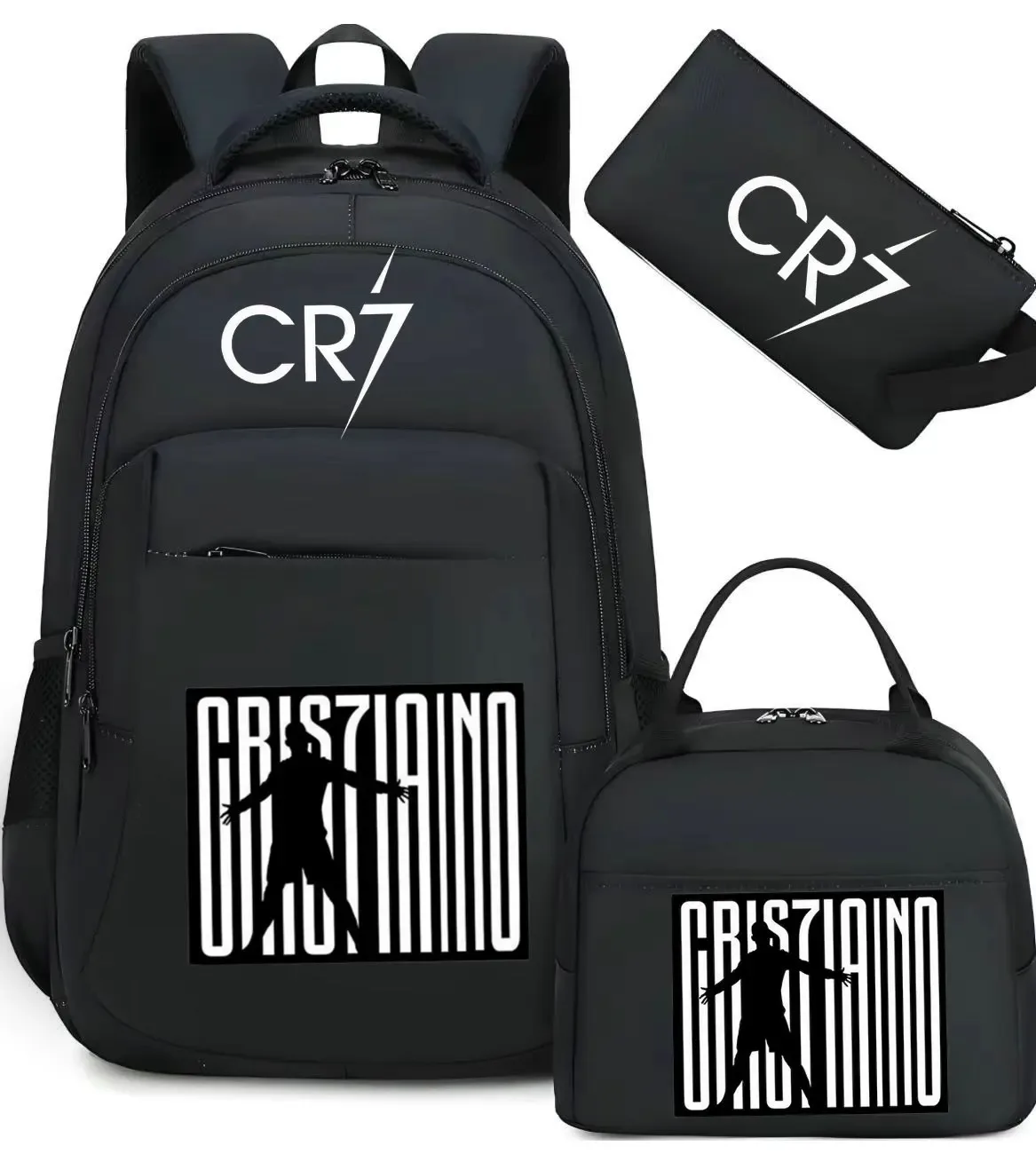 cr7 sacs à dos capacité légère sacs d'école pour ordinateur portable pour adolescents femmes hommes déplacements voyage mochilas