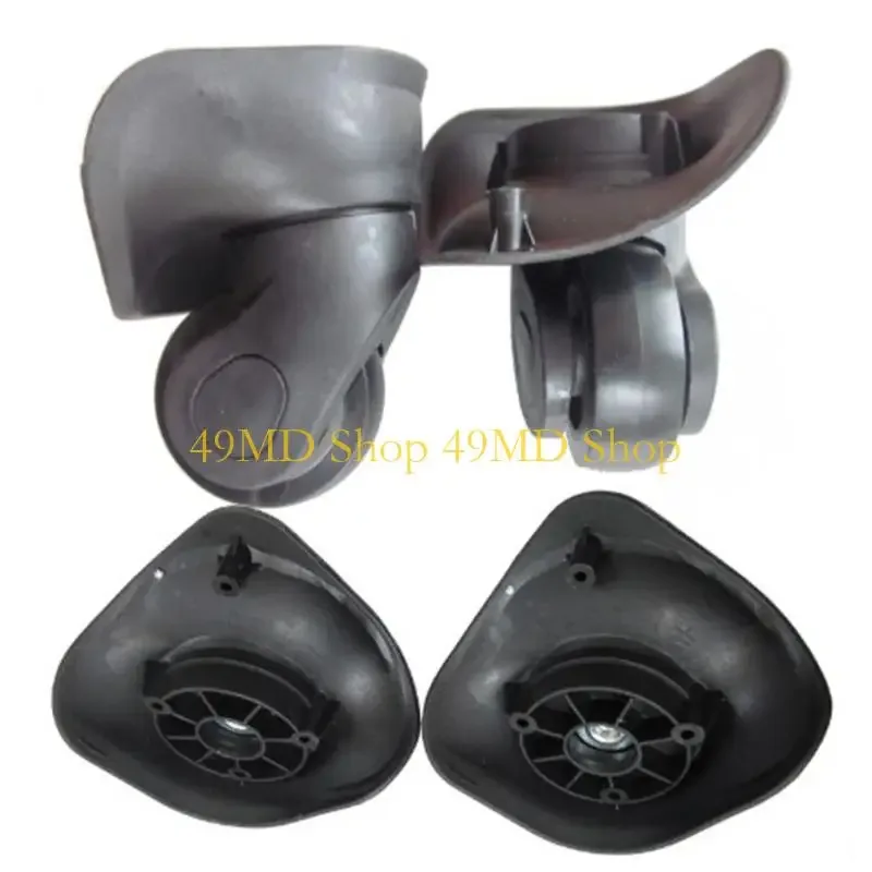 49md 1 paire roues bagages remplacement, accessoires réparation pour roues valises
