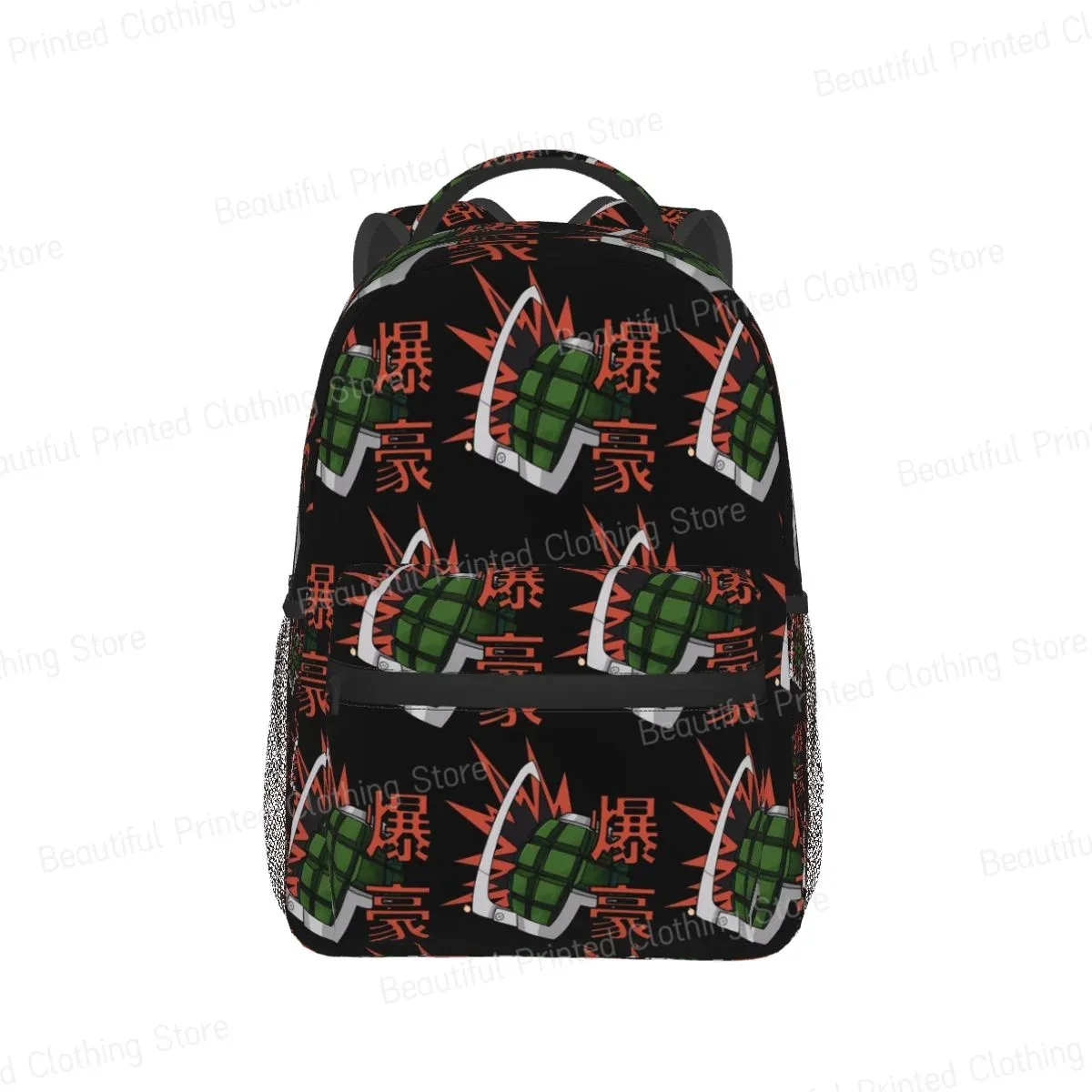 bakugo katsuki-sac à dos portable polyvalent pour cyclisme, loisirs, ordinateur, école, adolescent