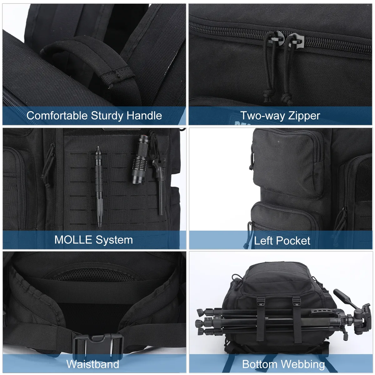 sac de voyage pour homme avec système modulaire de grande capacité, design multi-compartiments avec espace de rangement pour chaussures