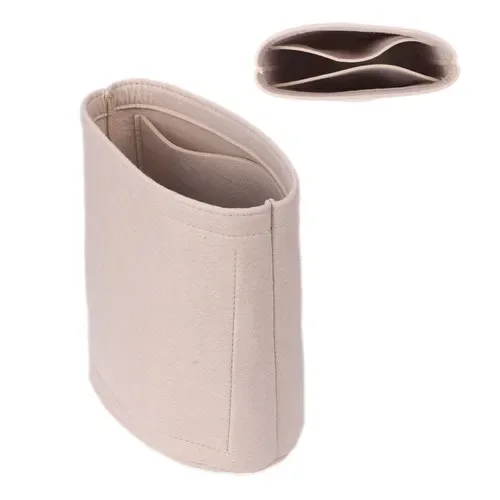 organisateur d'insertion de sac pour sac de créateur monogramme lv seau gm, sacs ronds doublure intérieure accessoires support personnalisation