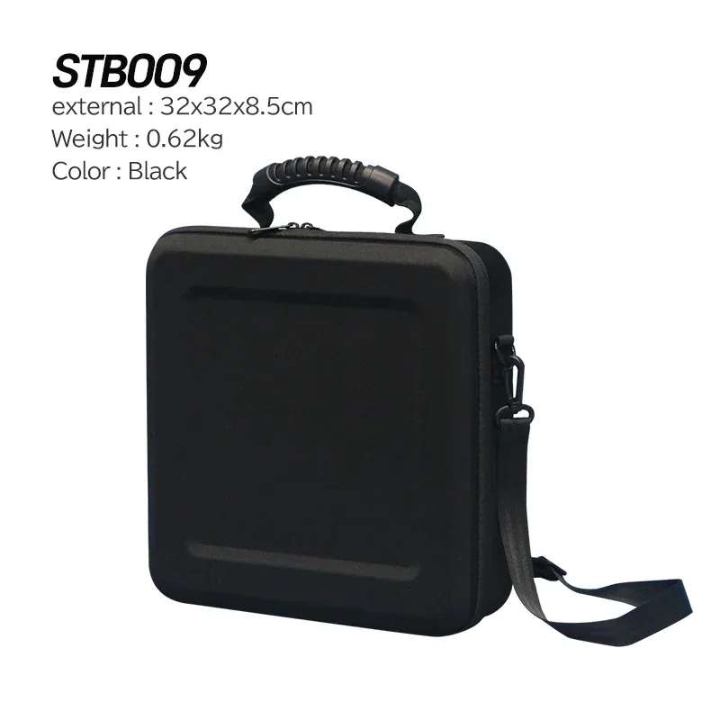STB009 30x30x9cm Étui en EVA, Étui de sécurité en EVA, Sac multifonction, Sac de rangement multi-usages avec poignée, Boîte utilitaire, Boîte à outils, Sac de rangement pour accessoires