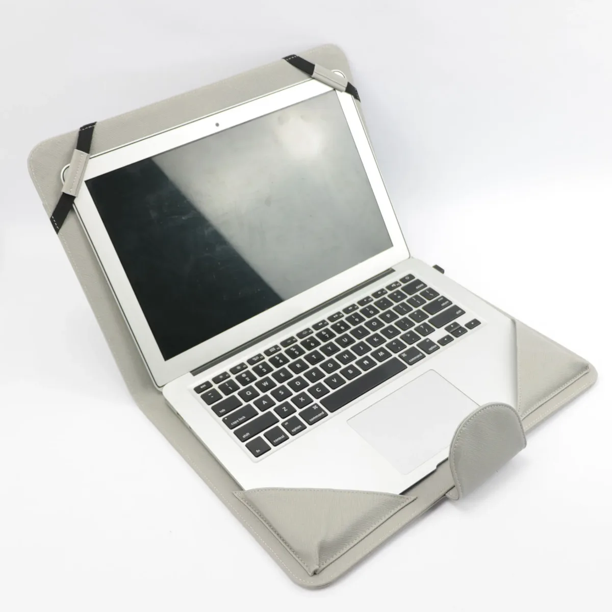 housse de protection pour ordinateur portable, lettres personnalisées, motif crocodile, pour macbook air pro retina 13 pouces, support