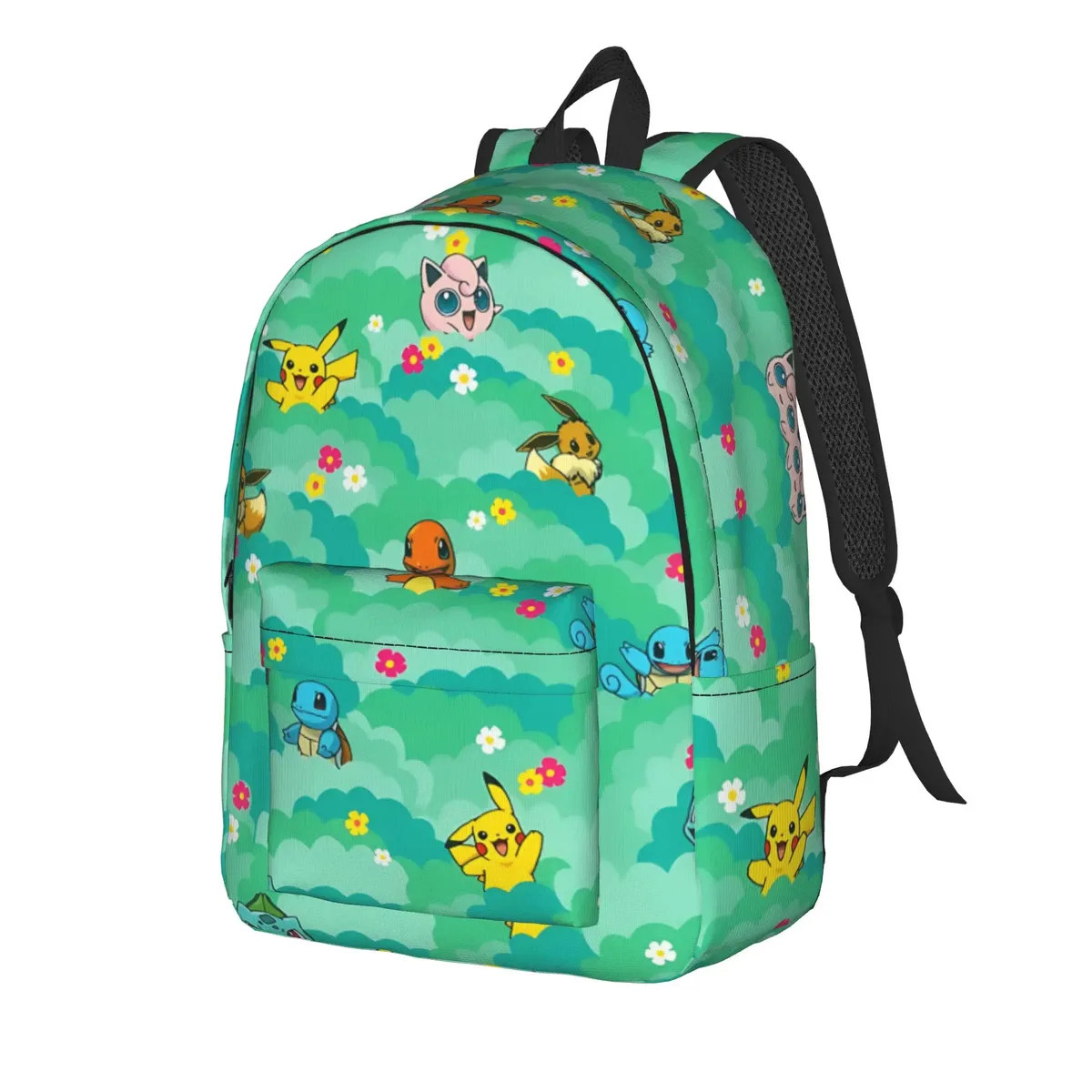 Sac à dos à thème Pokemon de dessin animé à la mode, Design Mochilas Harajuku pour l'école, sac à dos de grande capacité