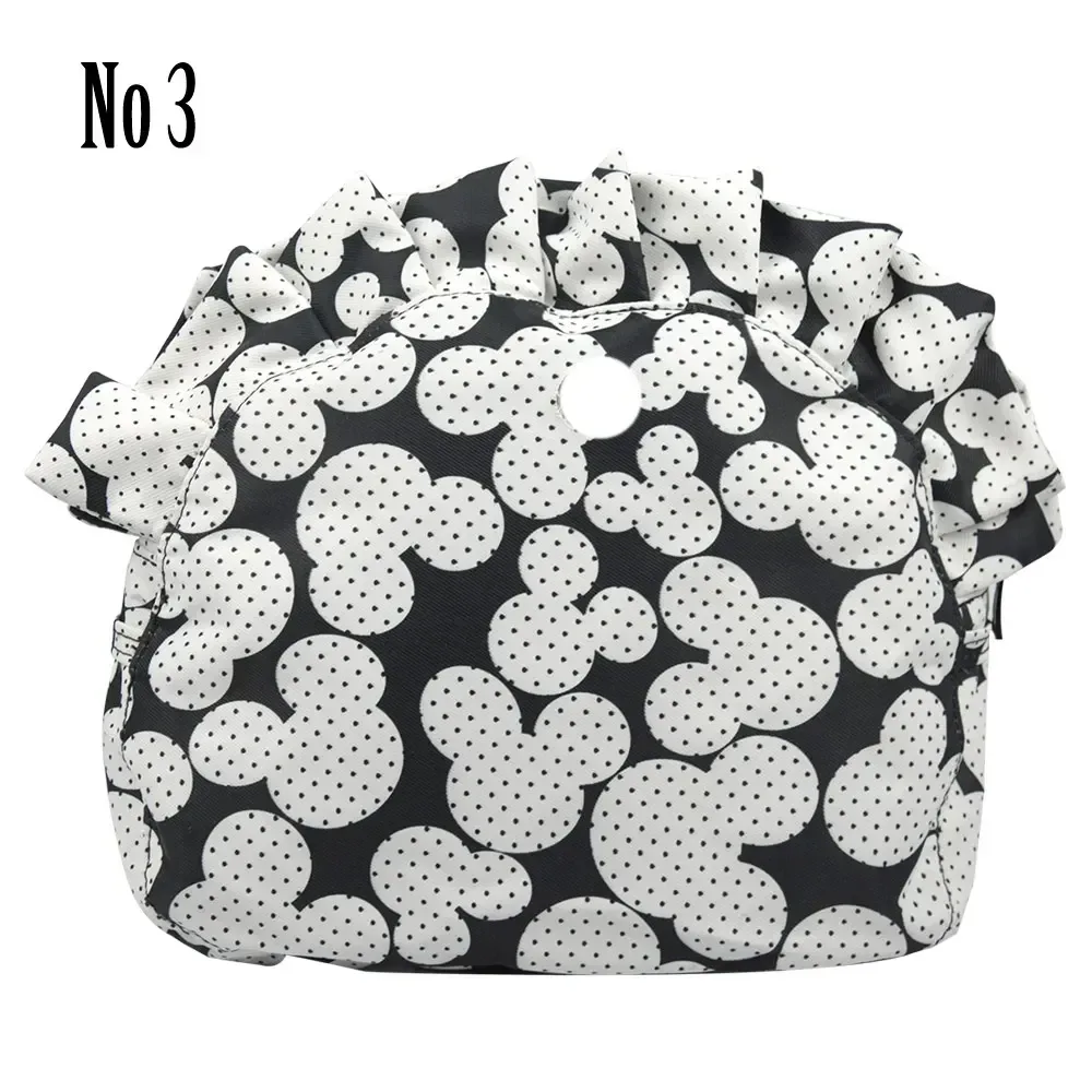 nouvelle doublure imperméable en tissu sergé coloré tanqu pour o bag moon light obag, doublure de poche imperméable, organisateur pour moon baby