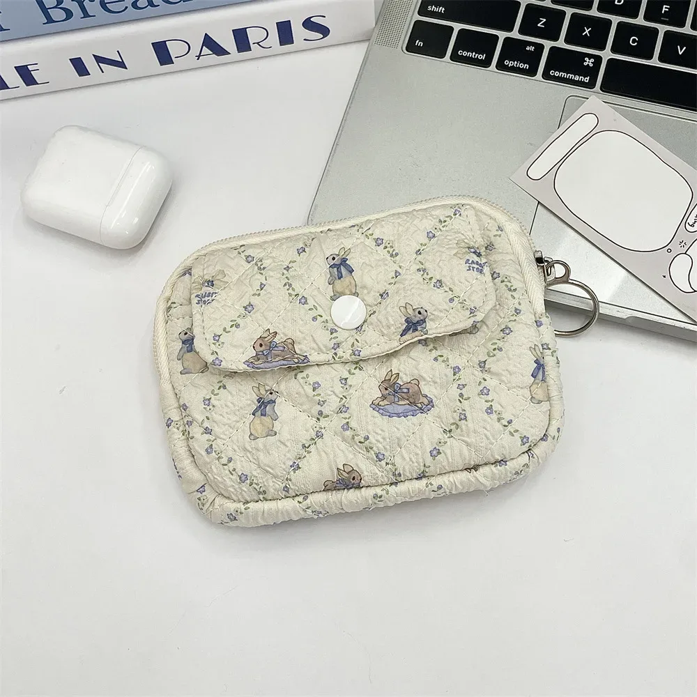 dessin animé mignon petit voyage cosmétique rouge à lèvres écouteur carte portable sac de rangement sac à main femmes cadeau pochette dans les sacs de maquillage organisateur