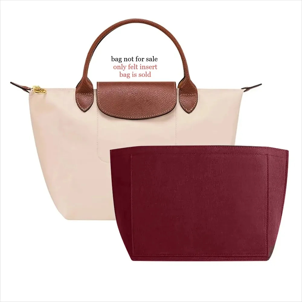 organisateur universel pour sac à main - insert rembourré en feutre pour sacs fourre-tout, rangement de voyage et protection intérieure