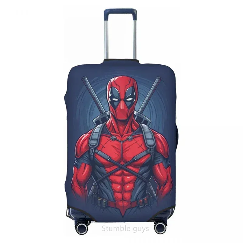 housse de protection universelle pour bagages de 18 à 32 pouces, motif imprimé tendance, élastique, durable, anti-poussière, anti-rayures, lavable