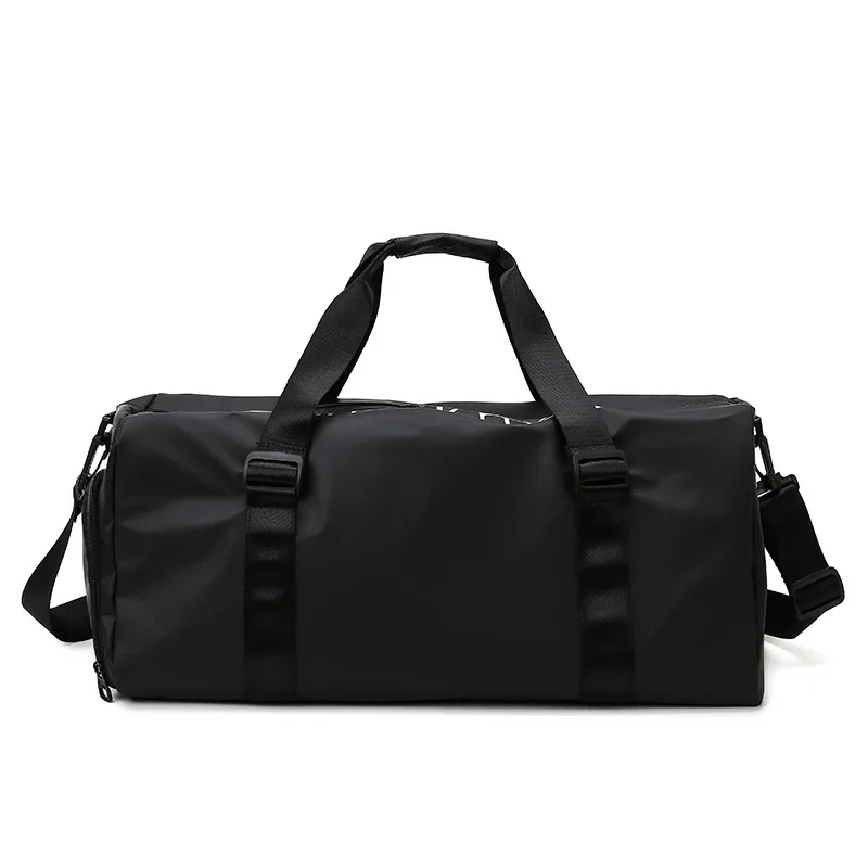 sac de voyage à bandoulière grande capacité pour hommes et femmes avec pochette pour trolley, compartiment sec/humide séparé, sac de sport, de gym, de natation, sac de voyage portable