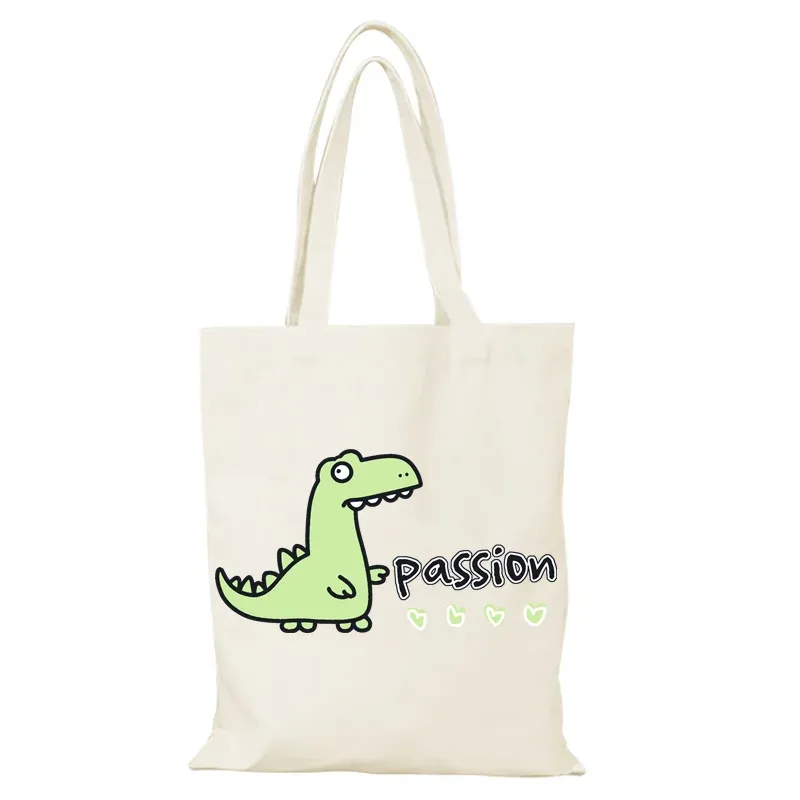 sacs en tissu dessin animé sac pour femme mignon loisirs homme sac fourre-tout nouveaux sacs à main eco shopper shopping plage toile sac à main épaule dame