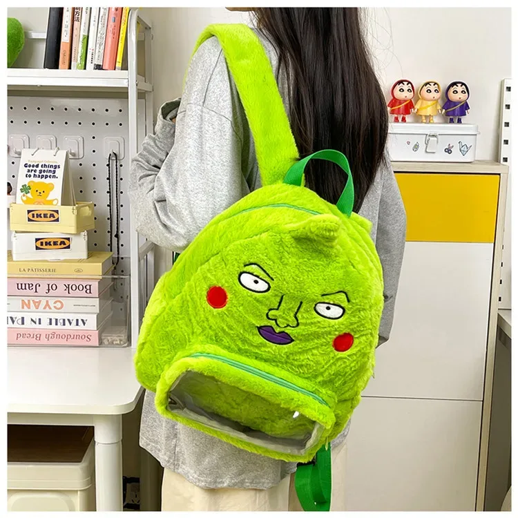 sac à dos en peluche amusant et original, mignon et polyvalent pour collégiens et lycéens, sac à dos décontracté