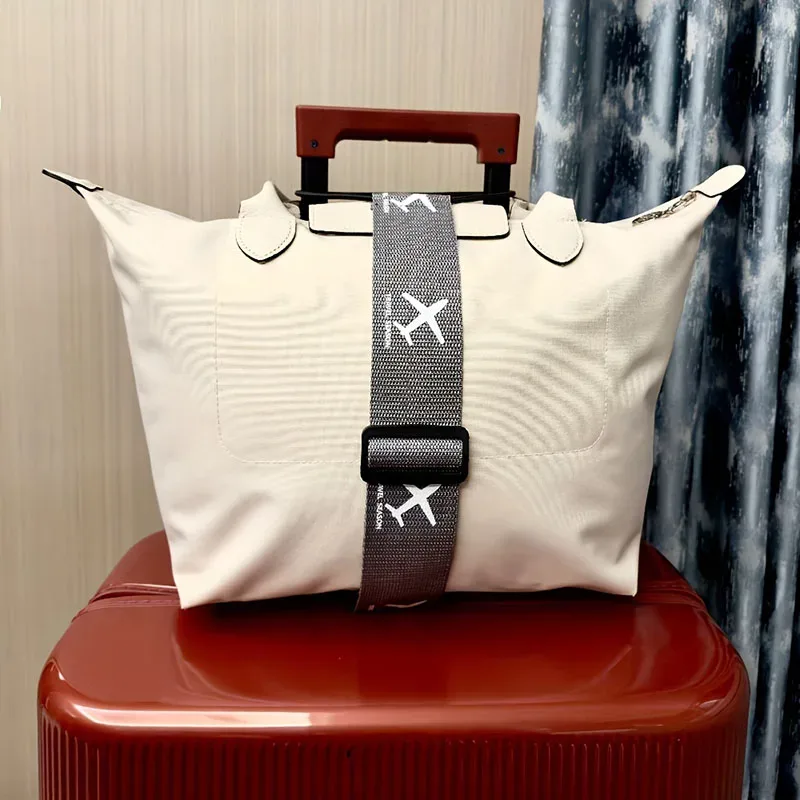 sangle de fixation résistante à l'usure, corde élastique pour bagages, ceinture de fixation imprimée motif avion, ceinture de fixation pour valise