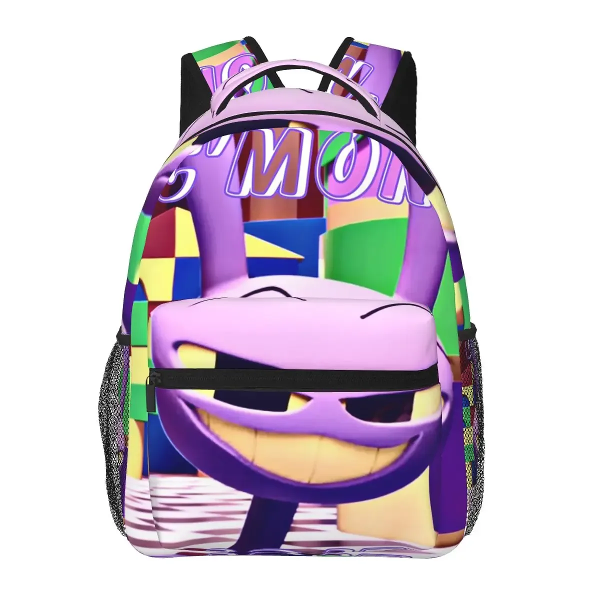 jax the amazing digital circus fanart animation series sacs à dos pour garçons et filles, sacs d'école pour étudiants, sac à dos pour ordinateur portable, sac à bandoulière