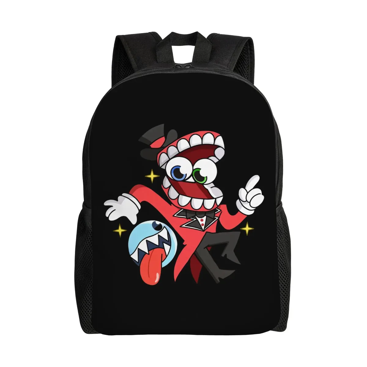 sac à dos jax cartoon digitals circus pour femmes, sac d'école classique pour étudiants, sac à dos pour ordinateur portable, sac à bandoulière de voyage pour enfants