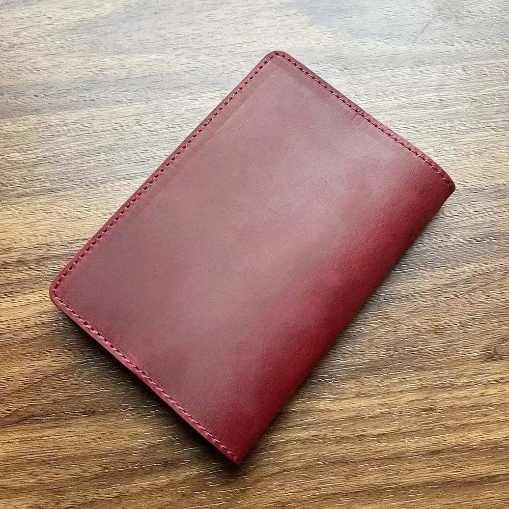 couverture de passeport en cuir véritable portugais rétro en cuir de vache porte-passeport portugais étui à passeport unisexe portefeuille de voyage passeport