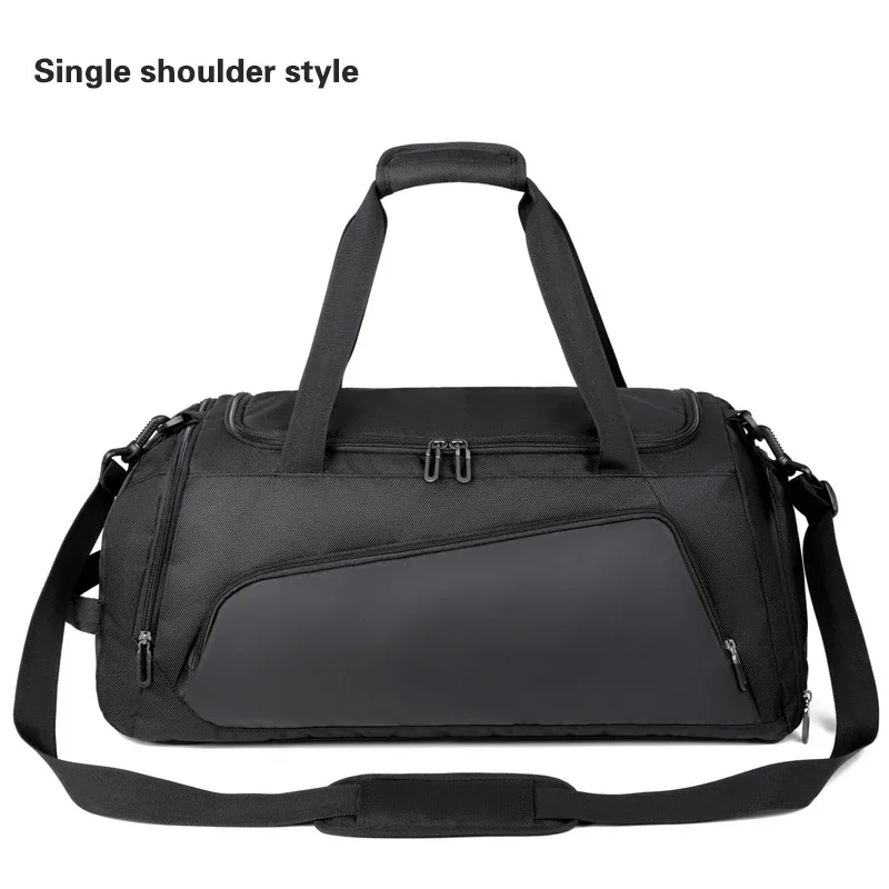 sac de sport personnalisé avec logo, sacs de fitness étanches pour vêtements secs et humides, sac à bandoulière pour la natation, sac de voyage et de sport en plein air avec logo personnalisable.