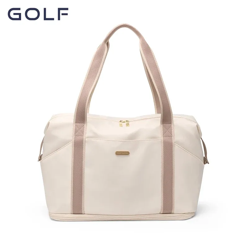 GOLF Sac de voyage extensible pour femme, sac à main de sport décontracté à plusieurs compartiments, sac de sport léger en tissu Oxford