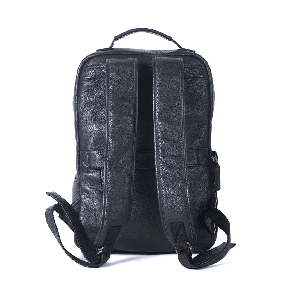 s.worker sac à dos en cuir véritable pour hommes, sacs d'école décontractés, grand sac de voyage classique, cadeau pour hommes