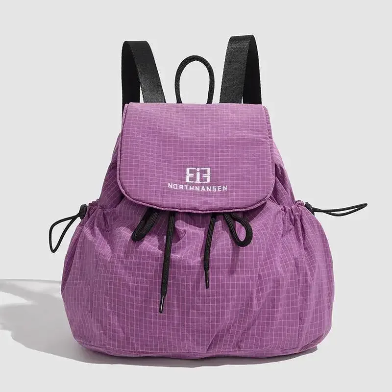 sac à dos de voyage léger pour classe d'étudiant, style paresseux, mignon, à la mode, grande capacité, nouvelle collection printemps 2025